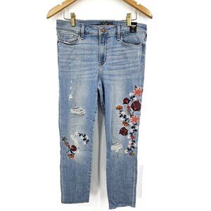 New Abercrombie & Fitch Harper Low Rise Ankle Jeans Womens 29 8R Blue
